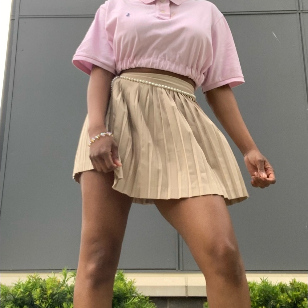 Preppy Cute Pleated Skirt